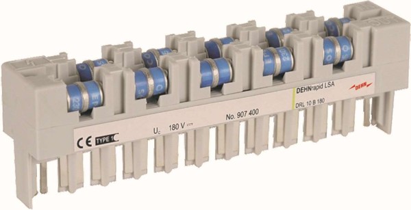 DEHN DEUTSCHLAND DEHN Bs-Ableiter 907400 Dehnrapid LSA für 10DA DRL 10 B 18 907400