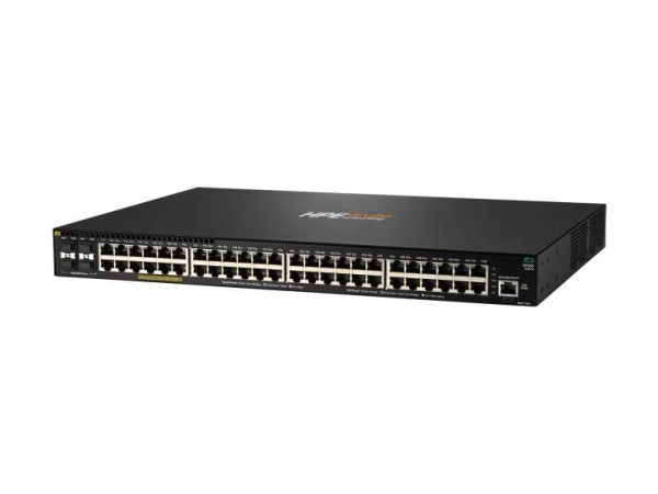 HP ENTERPRISE HPE Aruba 2930F Switch 48G 4 SFP Ports PoE+ 740W Layer 3 VSF JL557A#ACD