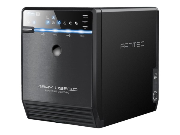 Fantec QB-35US3-6G USB3.0/eSata 4x3,5"Sata Schwarz 1695