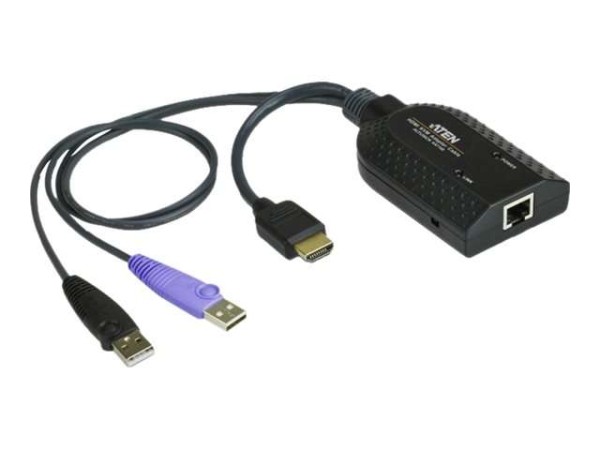 ATEN USB - DVI to Cat5e/6 KVM Adapter Cable (CPU Module) KA7168-AX