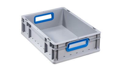 allit Transportbehälter ProfiPlus EuroBox 422, grau/blau