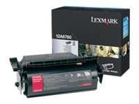 LEXMARK Schwarz Tonerpatrone 12A6760