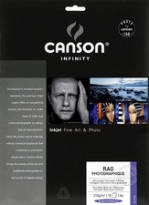 CANSON INFINITY Fotopapier Rag Photographique, 310 g/qm, A4