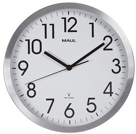 MAUL Wanduhr/Funkuhr MAULmove, Durchmesser: 400 mm