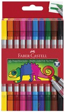 FABER-CASTELL Doppelfasermaler, 20er Etui