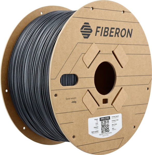POLYMAKER POLYMAKER FM01002 Fiberon? PPS-CF10 Filament PPS-CF Kohlefaserverstärkt, chemisch beständig, hi
