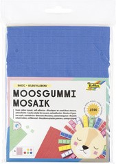 folia Moosgummi-Mosaik "Basic", selbstklebend, 1.596 Teile