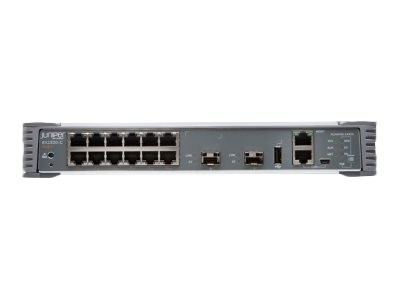 JUNIPER JUNIPER EX2300 Compact Fanless 12-port 10/100/1000BaseT PoE+ - 2 x 1/10G SFP/SFP+