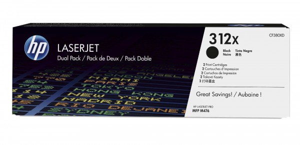 HP 312X - Tonereinheit Original - Schwarz - 4.400 Seiten