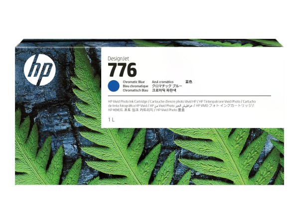 HP HP Ink/HP 776 1L Chrom Blue Ink Crtd