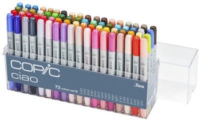 COPIC Marker ciao, 72er Set B