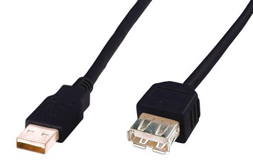 DIGITUS USB 2.0 Verlängerungskabel, 5,0 m