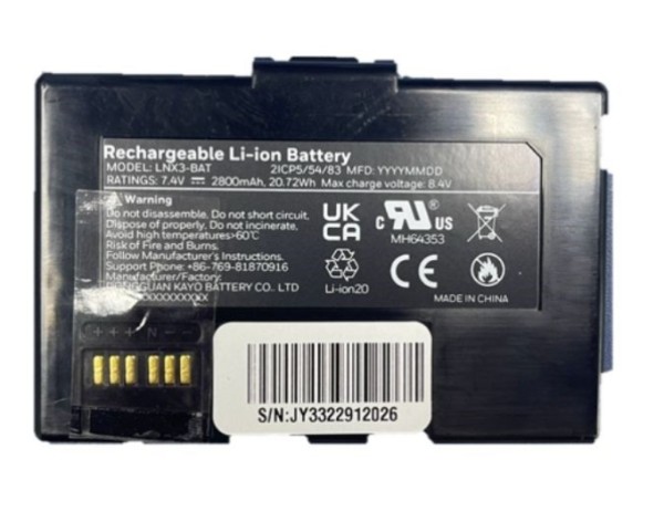 HONEYWELL HONEYWELL Lynx 3 Spare Battery (LNX3-BAT)