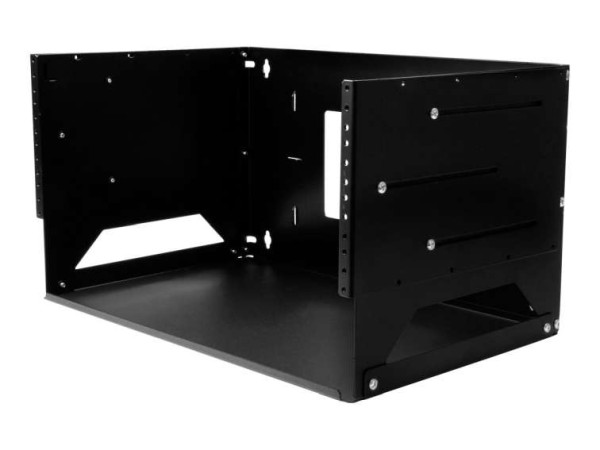 STARTECH.COM Wandmontage Server Rack mit Fachboden - 4HE - Anpassbar von 30 WALLSHELF4U