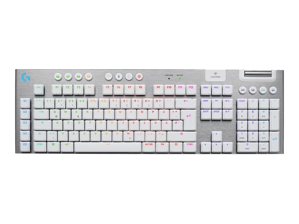 LOGITECH G915 X LIGHTSPEED Wireless Gaming Keyboard White (DE) 920-012686