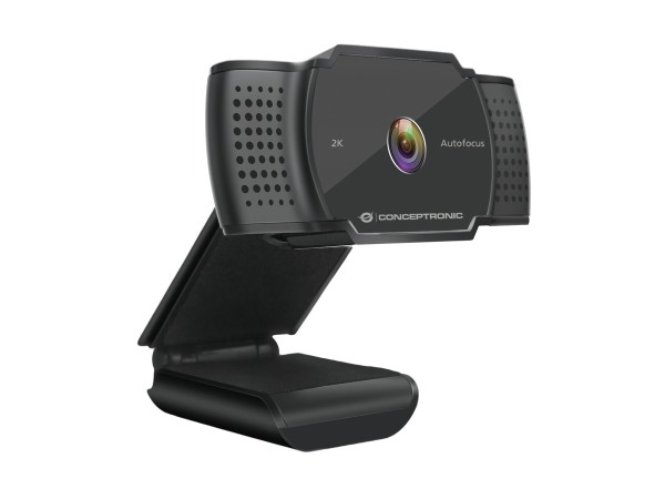 CONCEPTRONIC Webcam AMDIS 2k Super HD Webcam+Microphone sw AMDIS02BNEUEVERSION
