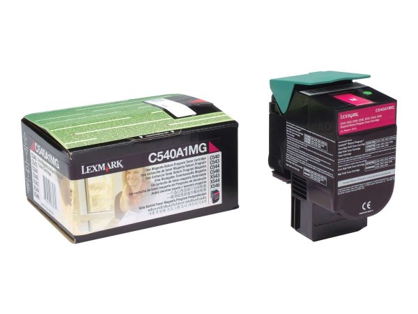LEXMARK Magenta Tonerpatrone LCCP, LRP C540A1MG