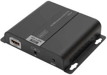 DIGITUS 4K HDMI Extender über KAT/IP (Empfängereinheit), PoE