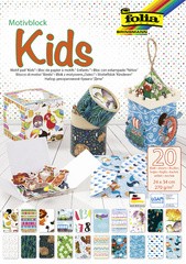 folia Motivblock "Kids", 240 x 340 mm, 20 Blatt