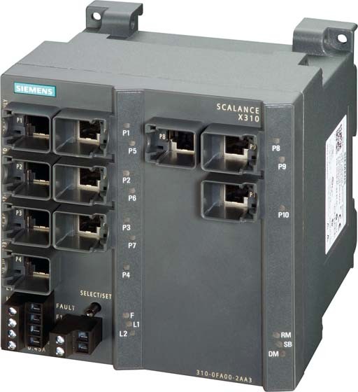 SIEMENS SIEMENS 6GK5310-0FA10-2AA3 6GK53100FA102AA3 SCALANCE X310 managed