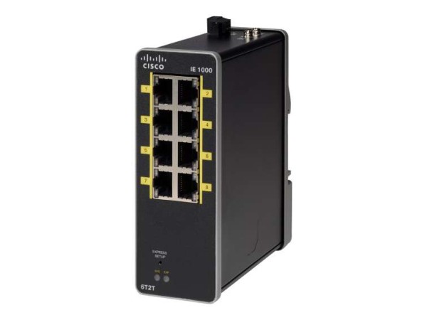 Cisco Industrial Ethernet 1000 Series - IE-1000-6T2T-LM