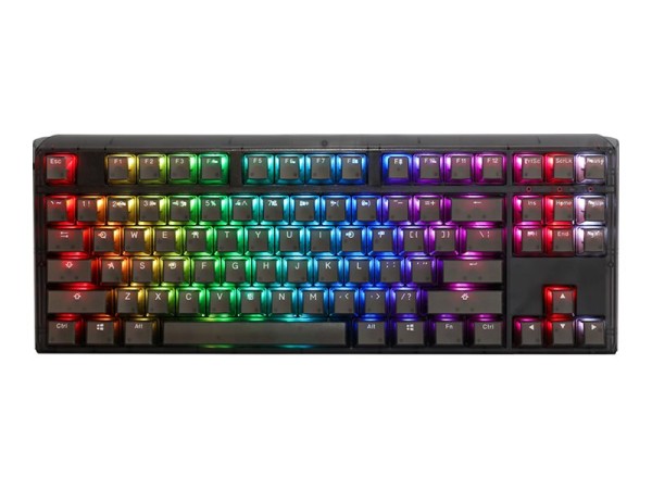 DUCKYCHANNEL DUCKYCHANNEL Ducky One 3 Aura Black TKL Gaming DE-Layout, RGB, Hot Swap, Gateron Baby Kangaroo