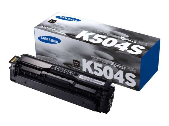 SAMSUNG CLT K504S Schwarz Tonerpatrone (SU158A) SU158A