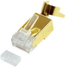 LogiLink RJ45 Steckverbinder, Kat.6A/Kat.7/Kat.7A/Kat.8.1