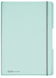 herlitz Notizheft my.book flex Pastell, A4, PP-Cover, minze-
