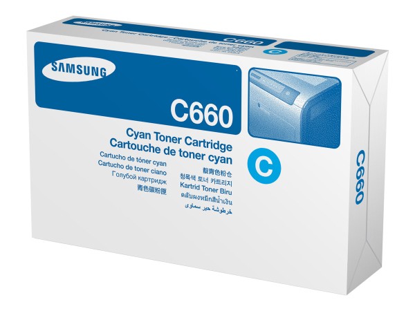 SAMSUNG CLP C660B Cyan Tonerpatrone (ST885A) ST885A