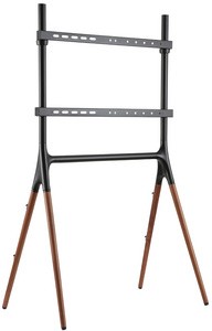 LogiLink TV-Ständer, für 124,46 - 177,80 cm, 4-Fuß, schwarz