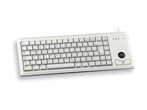 CHERRY G84-4400LPBRB-0 mit Trackball Tastatur hellgrau 2x PS/2 (US)(KY) G84-4400LPBRB-0