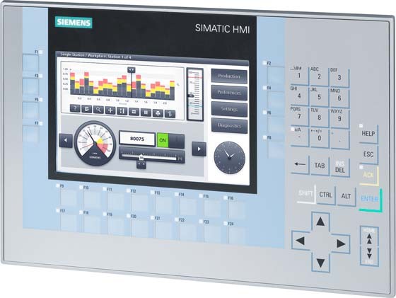 SIEMENS SIEMENS 6AV2124-1GC01-0AX0 6AV21241GC010AX0 SIMATIC KP700 Comfort