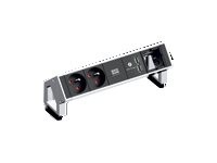 BACHMANN BACHMANN Steckdosenleiste Desk2 2xUTE Dosen 35° 1x