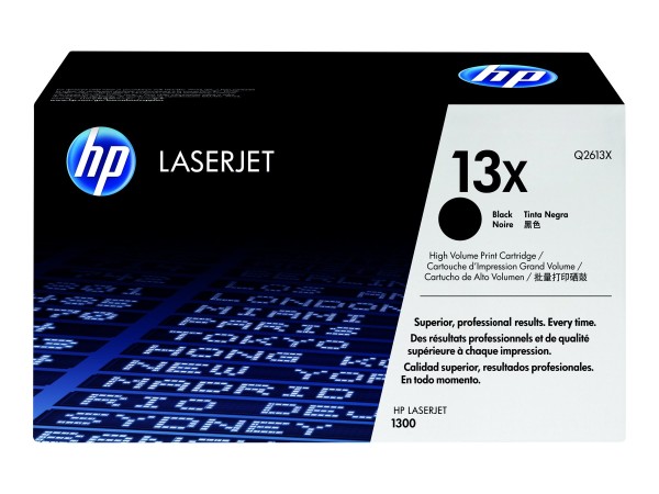 HP 13X Schwarz LaserJet Tonerpatrone (Q2613X) Q2613X