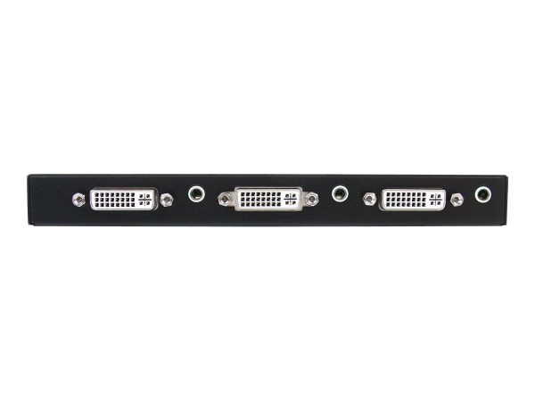 STARTECH.COM 2 Port DVI Video Splitter mit Audio - max. 1920x1200 ST122DVIA