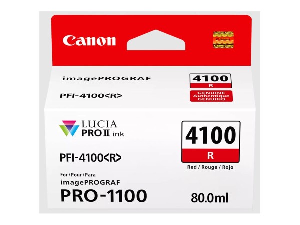 CANON PFI-4100 R (Rot) 6785C001