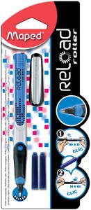 Maped Tintenroller Reload, farbig sortiert