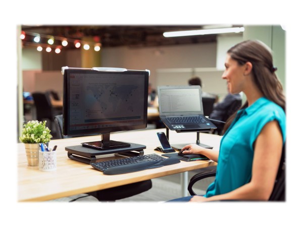 KENSINGTON Monitor Stand Plus w/SmartFit Syst 60089