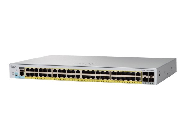 CISCO SYSTEMS Cat 2960L Smart Mng48pGig PoE4x1G SFP WS-C2960L-SM-48PS