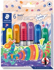 STAEDTLER Gelmalstift Noris "Glitter", 6er Kartonetui