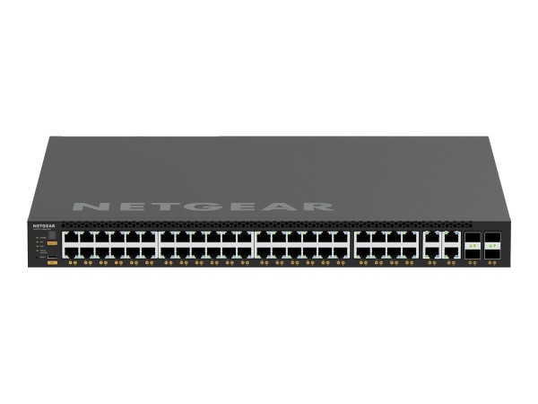 NETGEAR NETGEAR M4350-44M4X4V (MSM4352)-44x2.5G, 4x10G/Multi-gig PoE++ (194W base, up to 3,314W) and 4xSFP28