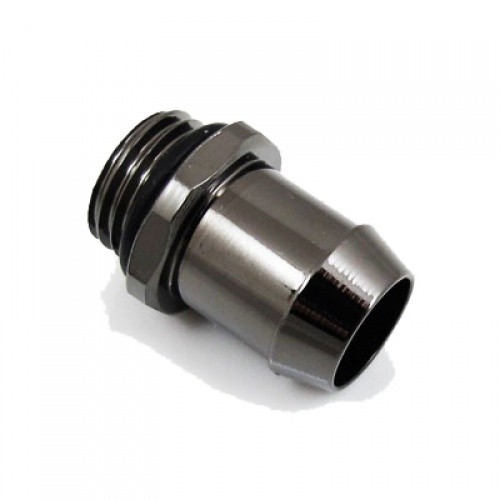XSPC XSPC Steckanschluss 1/4 Zoll auf ID 13mm - black chrome