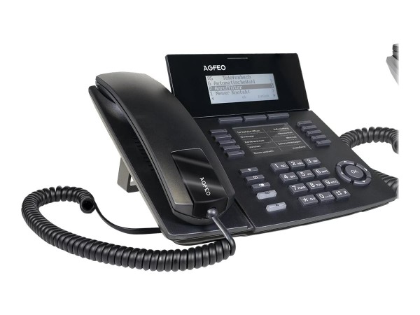 AGFEO Systemtelefon ST54 IP SENSORfon schwarz