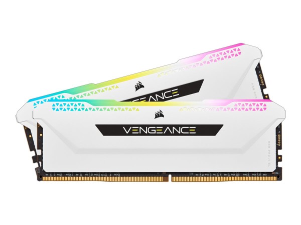 CORSAIR Vengeance PRO SL Weiß 32GB Kit (2x16GB) CMH32GX4M2D3600C18W