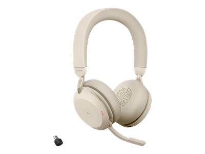 GN NETCOM Jabra Evolve2 75 UC beige + Link 380c 27599-989-898