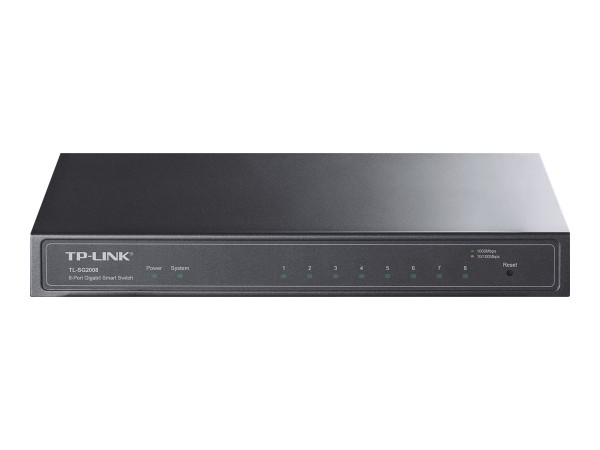 TP-LINK JetStream? 8-Port Gigabit Smart Switch TL-SG2008