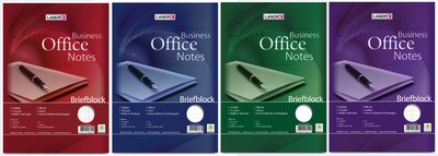 LANDRÉ Briefblock "Business Office Notes, DIN A5, liniert