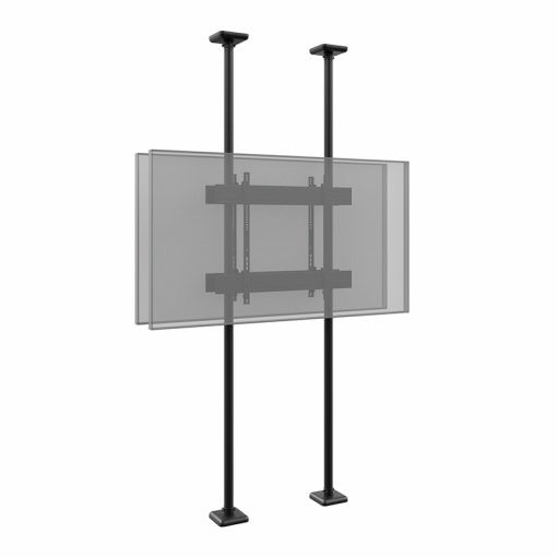 HAGOR CPS Boden-Decken-Halterung back-to-back für zwei 75-86' Displays 3350