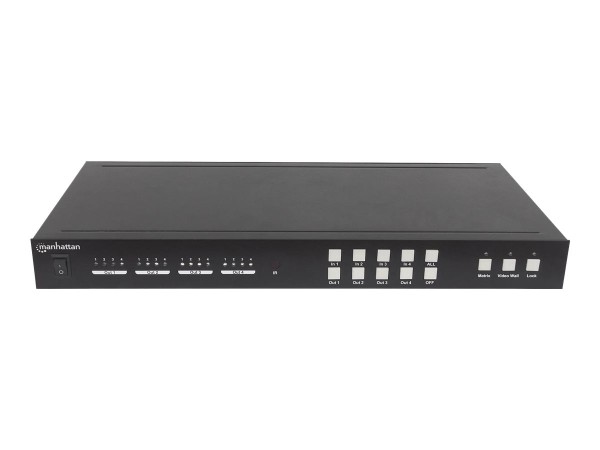 MANHATTAN 1080p 4-Display HDMI Video Wall Matrix - Video/Audio-Schalter - a 207928